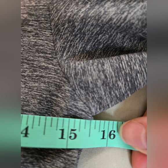 Aritzia Tna | Long Sleeve Ruched Grey Chill Malibu Longsleeve Dress, Size S - Picture 6 of 8